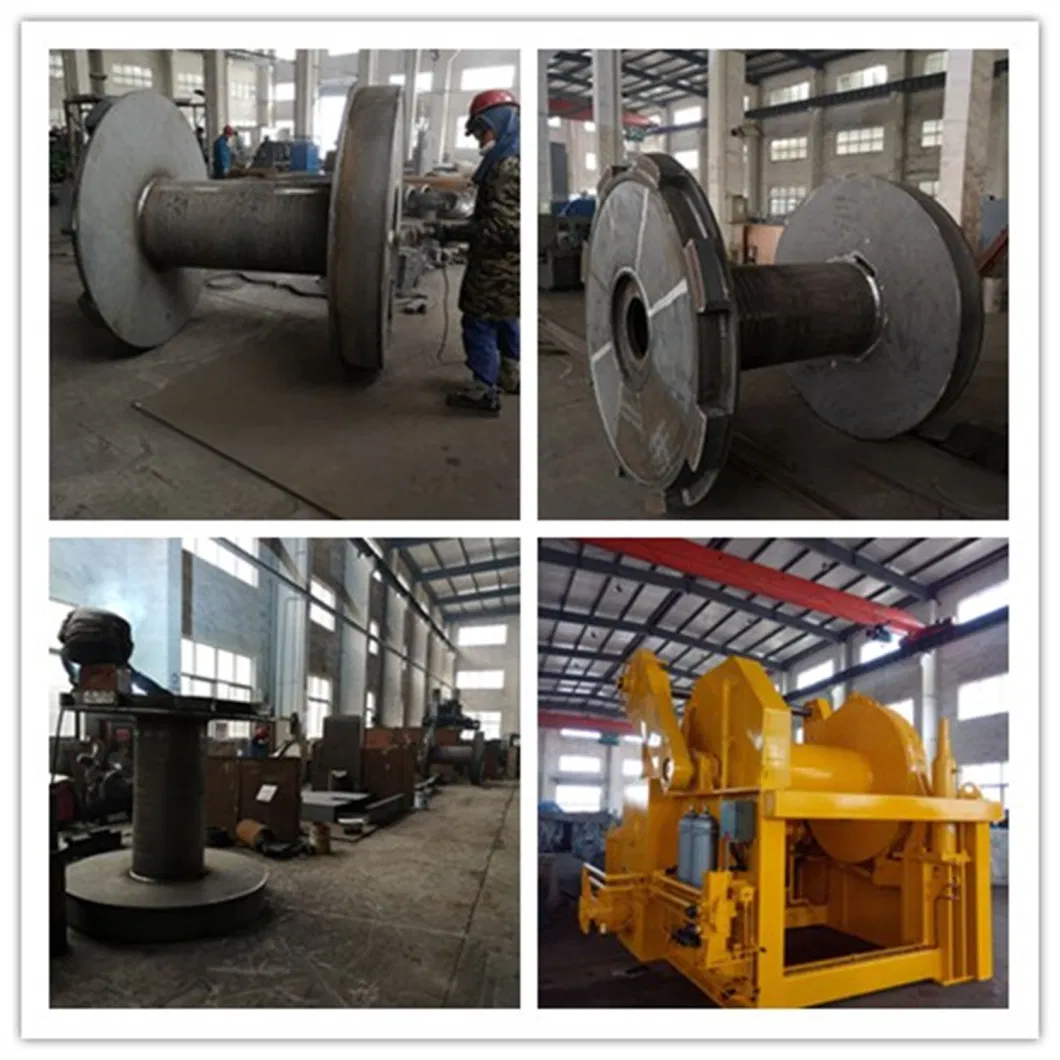 Wire Rope Cable Pulling Hydraulic Single Drum Anchor Mooring Windlass Winch Price for Sales